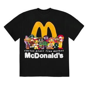 CPFM x McDonald's Cactus Buddy & Friends Graphic Tee Black Size L